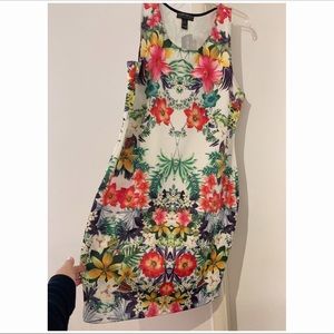 2x Floral Bodycon Dress